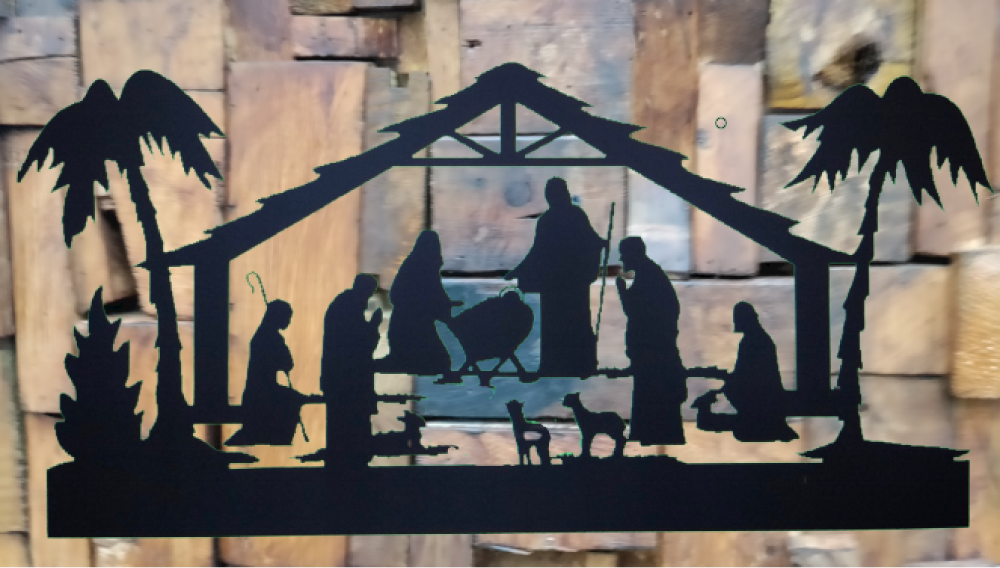 Nativity Scene - Large - Cutting Edge Design LLC