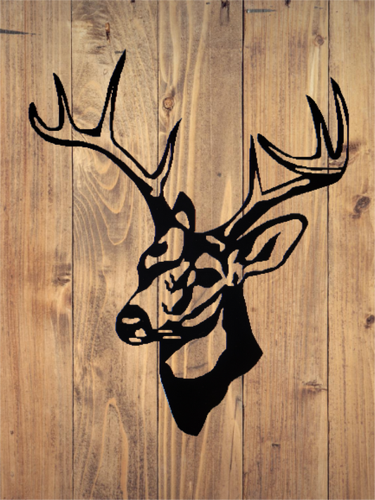 Deer Head - Cutting Edge Design LLC