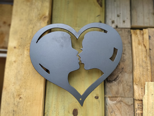 Kissing Couple - Cutting Edge Design LLC